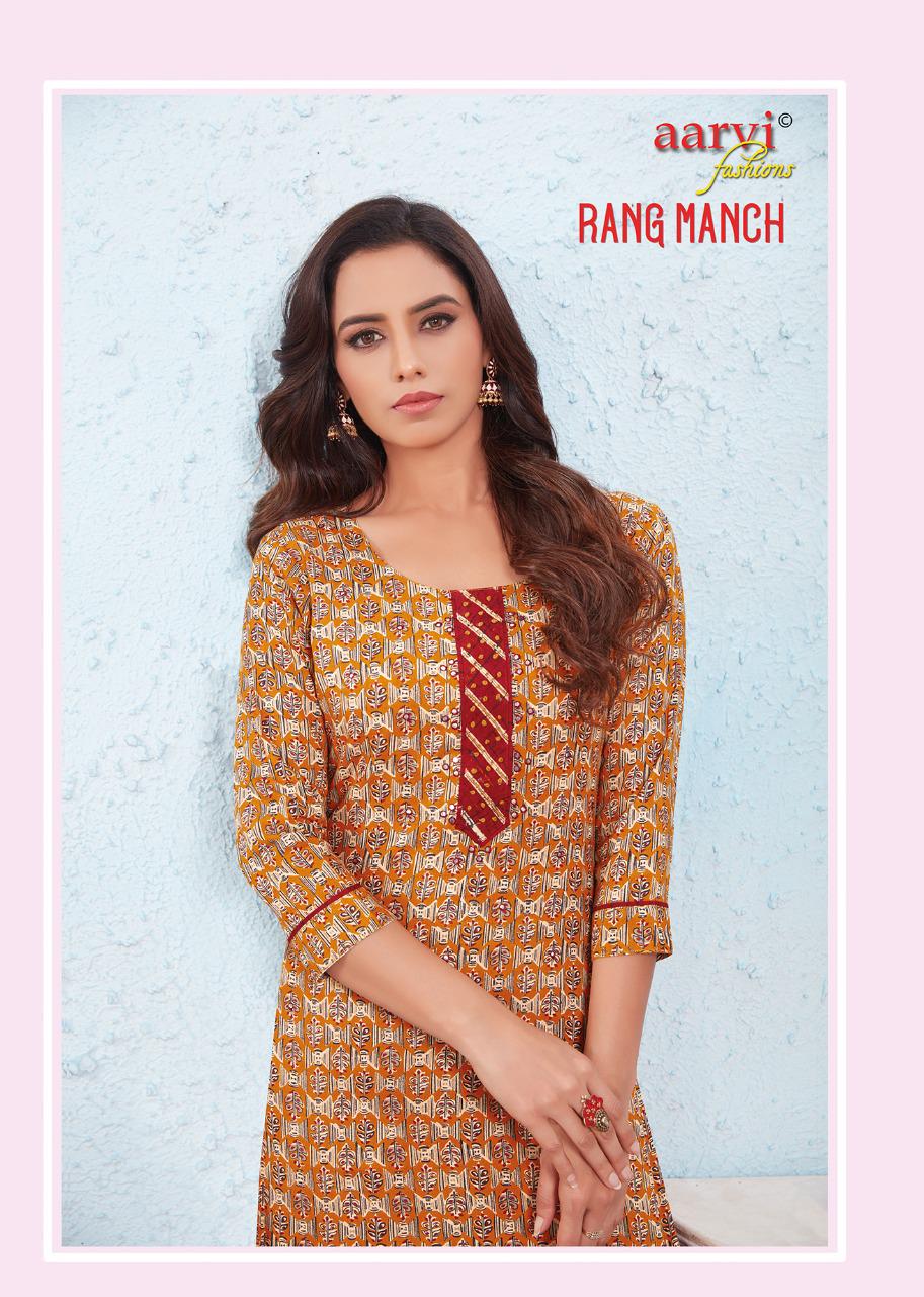 Buy Vitara Rangmanch Exclusive Long Anarkali Kurtis Collection