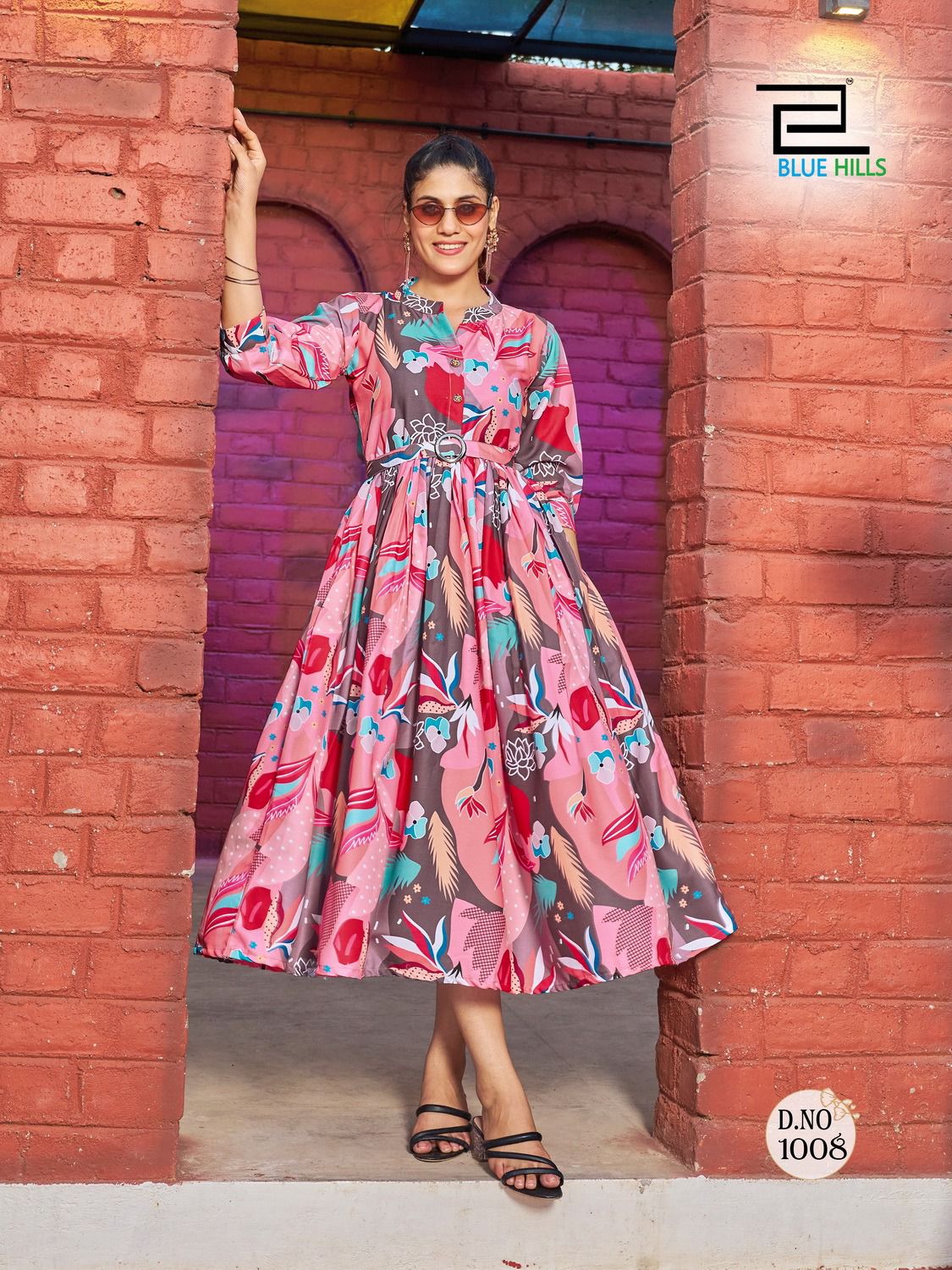 Buy online Women's Fit & Flare Floral Dress from western wear for Women by  Vyaghri for ₹1349 at 50% off | 2024 Limeroad.com