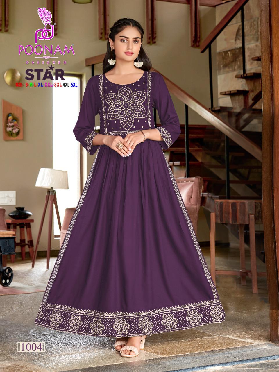 Charvi Creation Kurti Dresses Keeping comfort and style tied together an  Anarkali Kurti Featuring traditional patterns