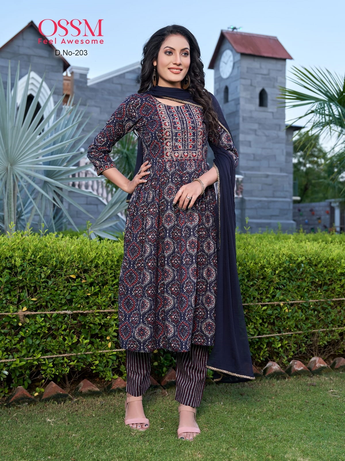 Wholesale Size Set Dhruvi 74 Fancy Printed Wear Cotton Kurti Pant With  Dupatta Design Catalog