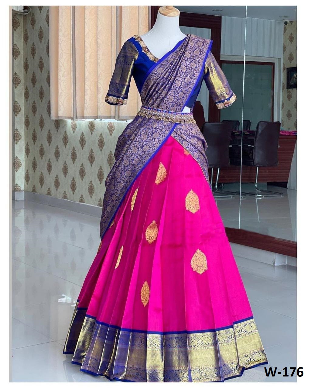pattusarees, #bridalsarees, #kanchipattusarees, #goldcolorsarees, gold  colour silk saree, gold colour saree, golde… | Saree, Saree designs, Saree  embroidery design