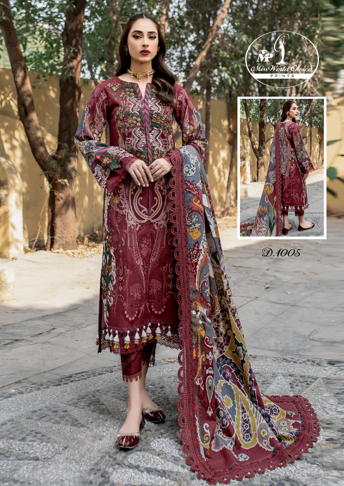 KEVAL FAB NOOR PAKISTANI COTTON KARACHI SUITS