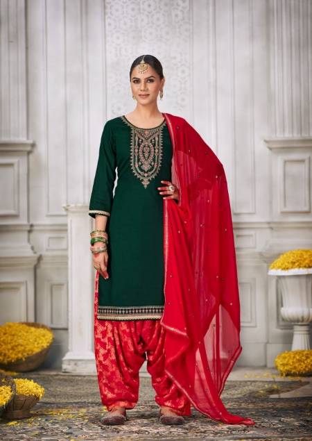 Lakhani Priyanshi Dress Material Wholesale Market Surat -