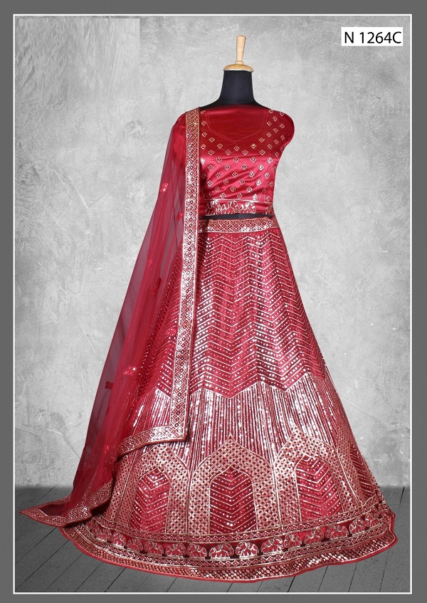 Lehenga Embroidery Design | Maharani Designer Boutique