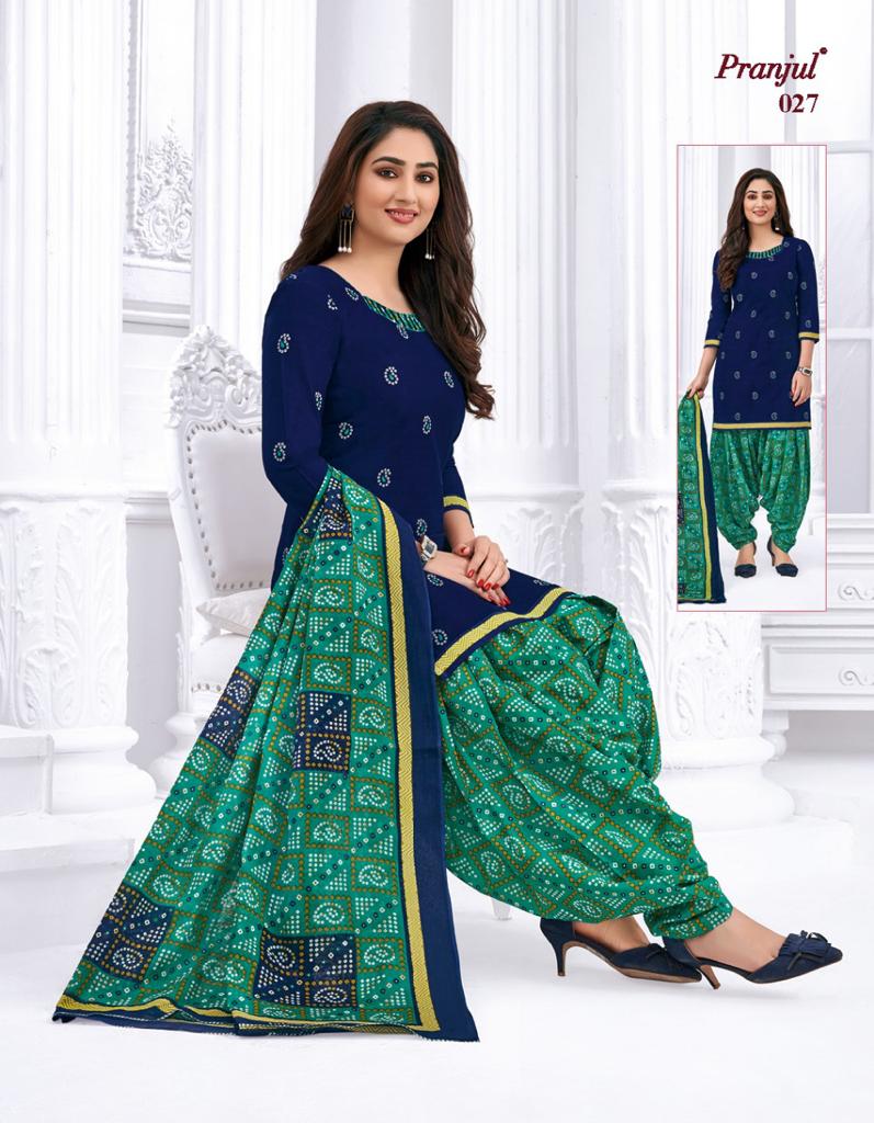 Priyanshi Vol 29 Pranjul Cotton Dress Material
