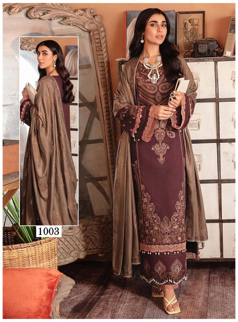 S91 Organza Wholesale Pakistani Suits 4 Pieces Catalog Catalog