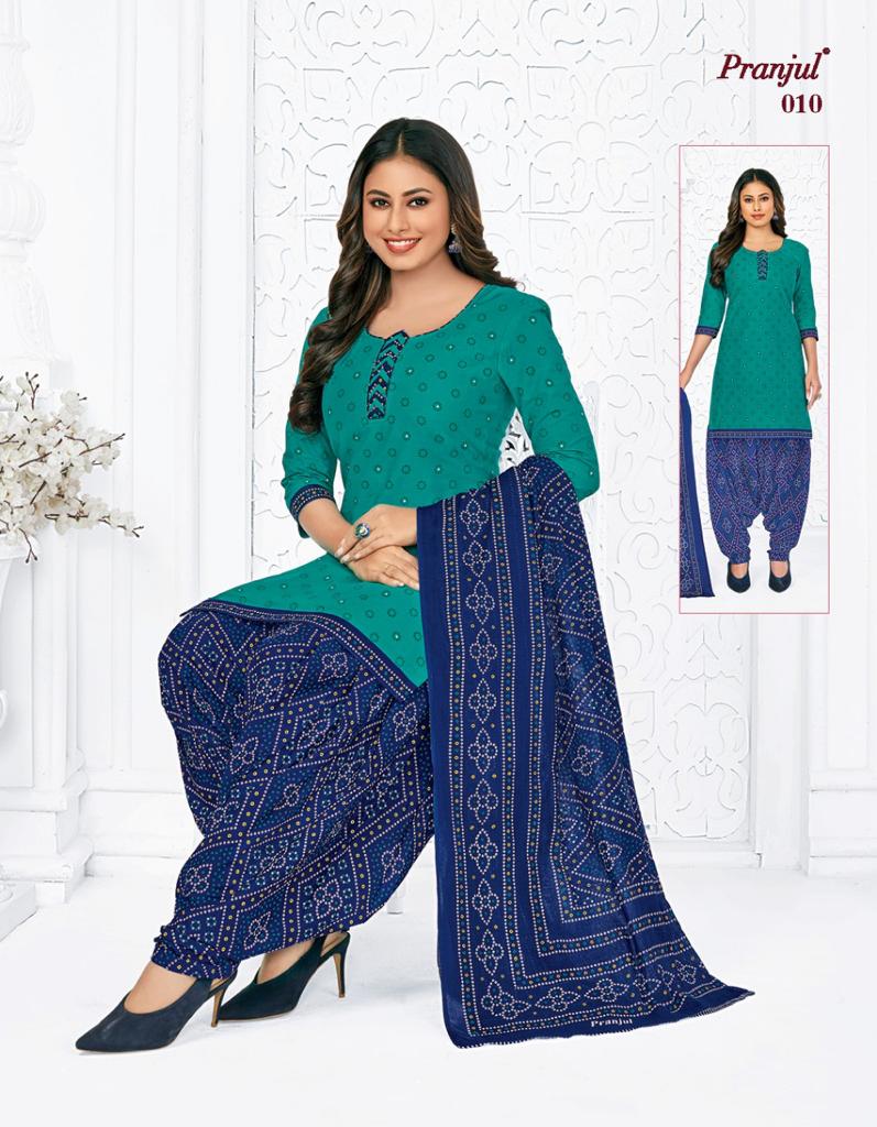 Buy Pranjul cotton unstitched dress material 2912 Online at Low Prices in  India at Bigdeals24x7.com