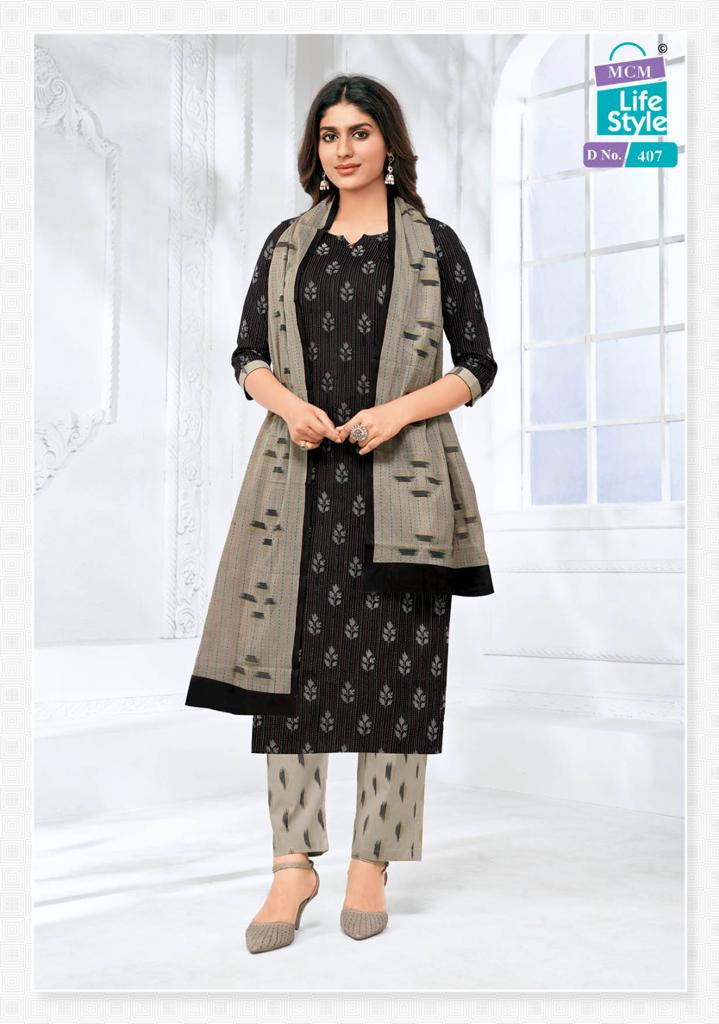 MCM LIFE STYLE VOL 8 COTTON PRINTED DRESS MATERIAL COLLECTION SUPPLIER
